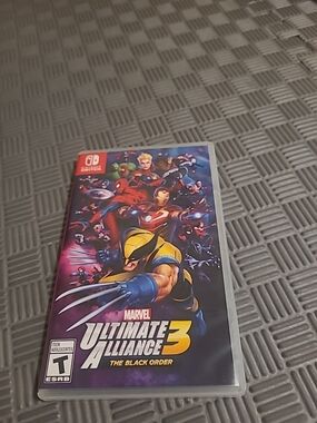 Nintendo Marvel Ultimate Alliance 3 - Black, Yellow, Red, Blue